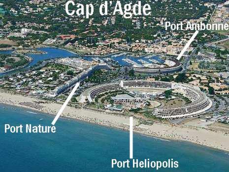 Studio Village Naturiste Port Nature 6 Agde Eksteriør bilde